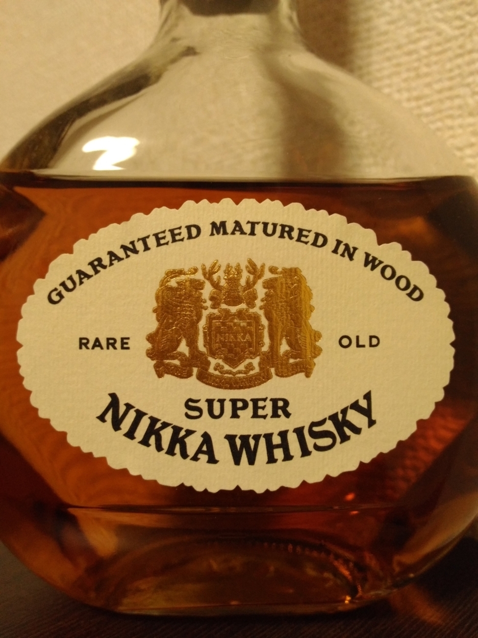 値下げ　スーパーニッカ　やわらかブレンド　大瓶 スーパーニッカ （Super Nikka） やわらかブレンド 角瓶 - お酒