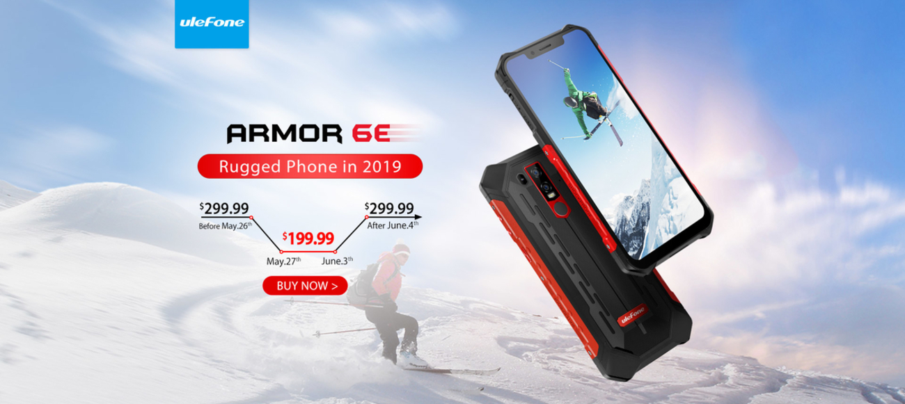 タフネススマホセール情報！】Ulefone Armor 6E(ウレフォン アーマー 