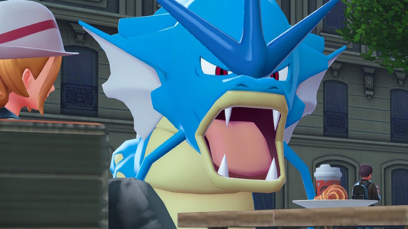 カフェでのギャラドス Pokémon LEGENDS Z-A