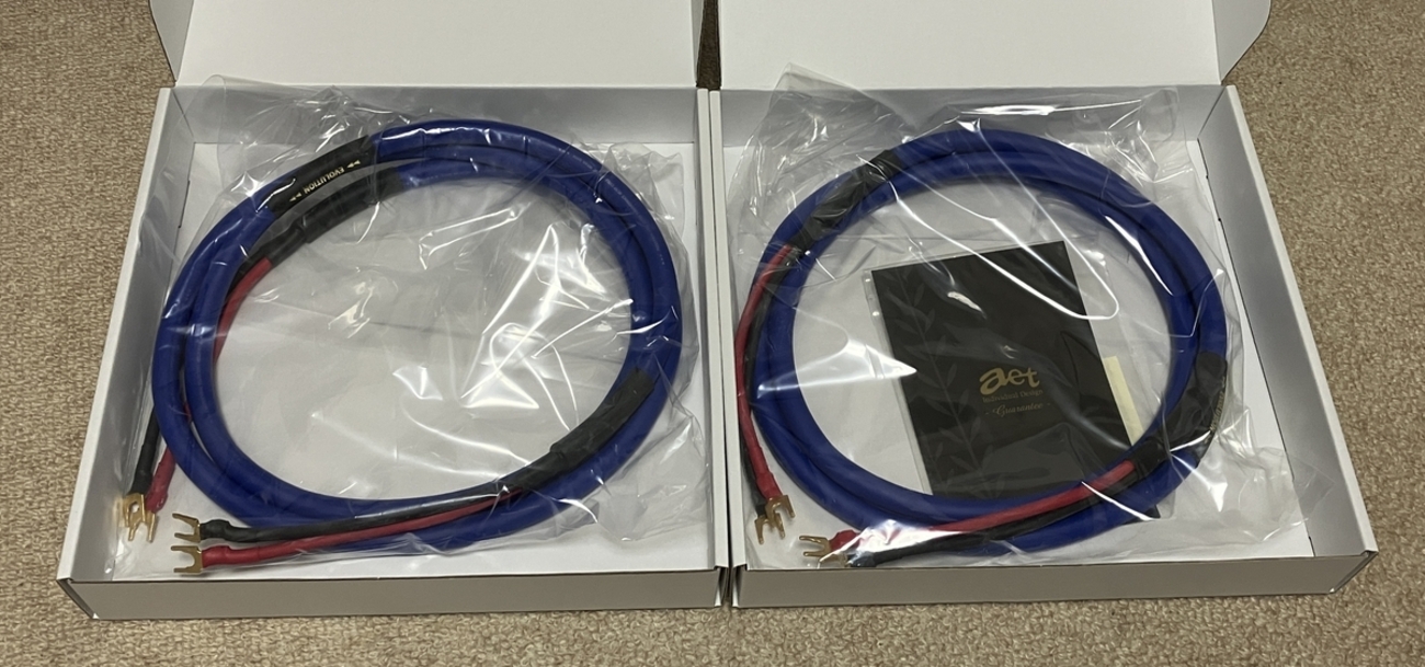 AET EVO-1302FB-SP/2.0Y スピーカーケーブル これはあたりです - 無線 
