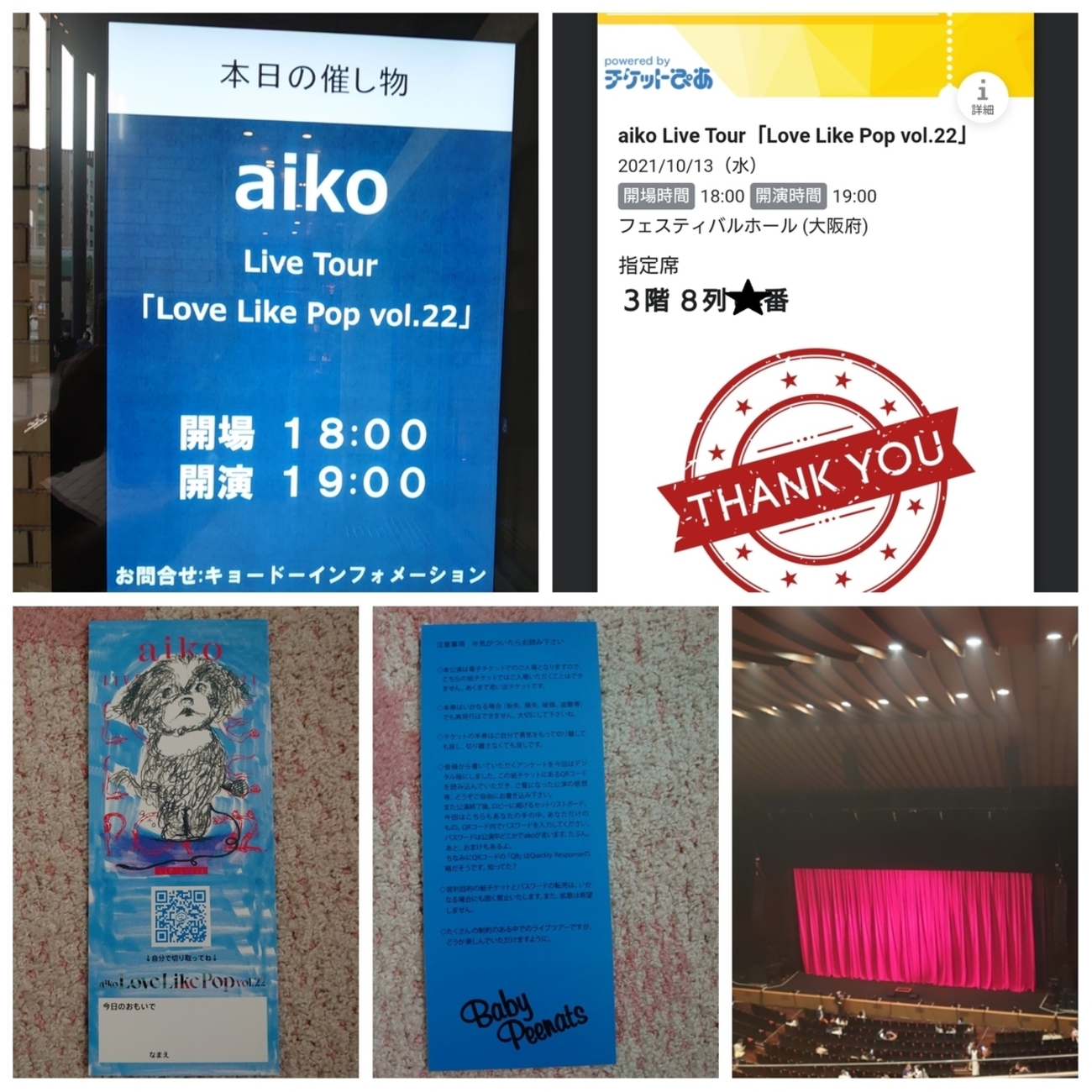 aiko Live Tour 「Love Like Pop vol.22」に行ってきた♪ - makiの 