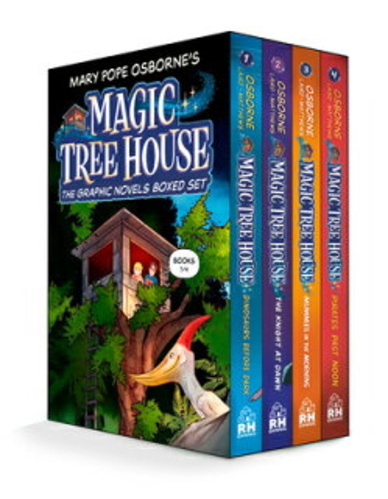 英語多読】小1（7歳）は『Magic Tree House』のグラフィックノベル版が 
