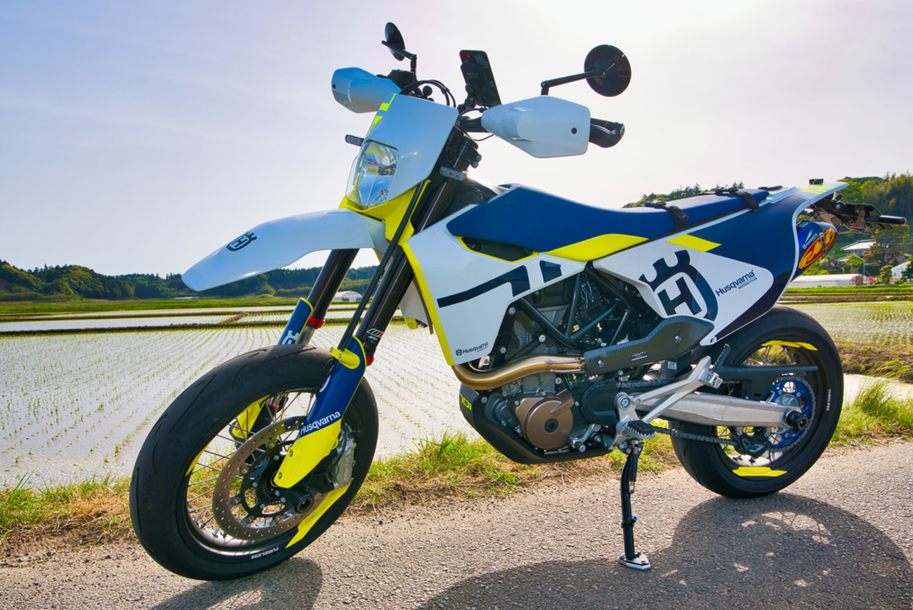 Husqvarna 701 SUPERMOTO 2021年モデル カスタム 青ハスク化 - 買って 