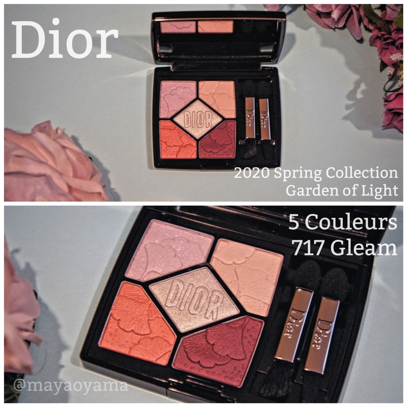 Dior 】5 COULEURS アイシャドウパレット 717 GLEAM