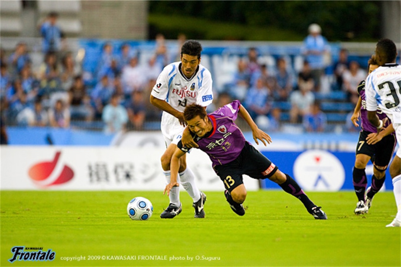 川崎フロンターレ 2009年 黒津勝 ACLユニフォーム