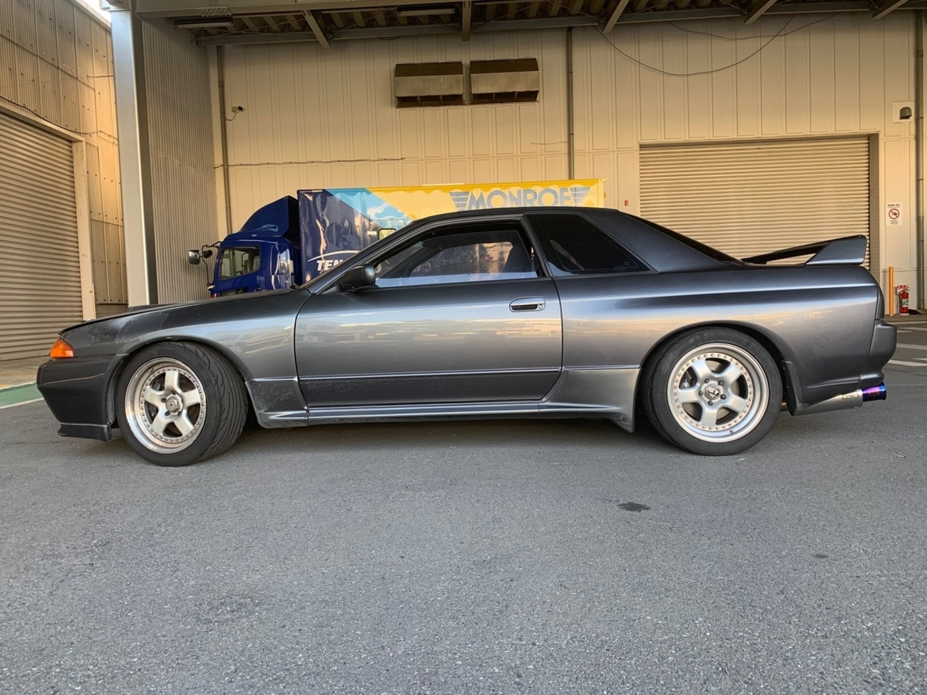 BNR32 ホイール② 17インチ？18インチ？ - クマとスカイライン