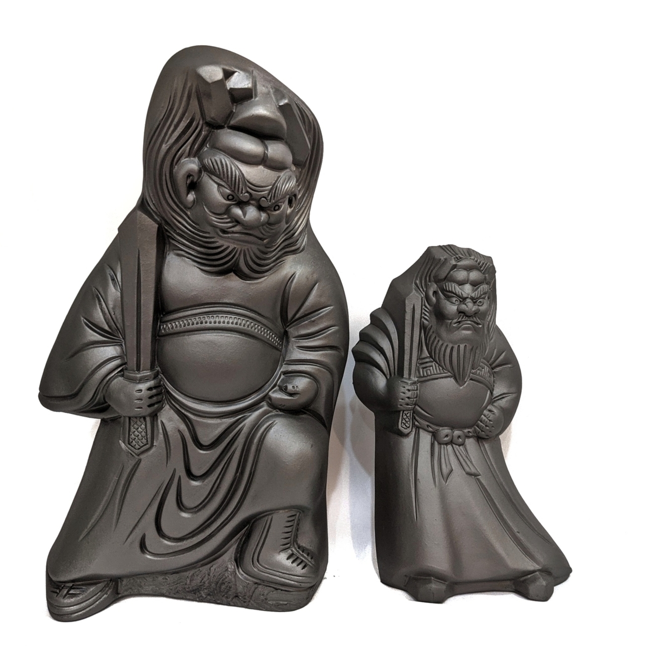 壁掛け用の疫病退散 魔除けの神様 鍾馗さん - インテリアショップ MA 