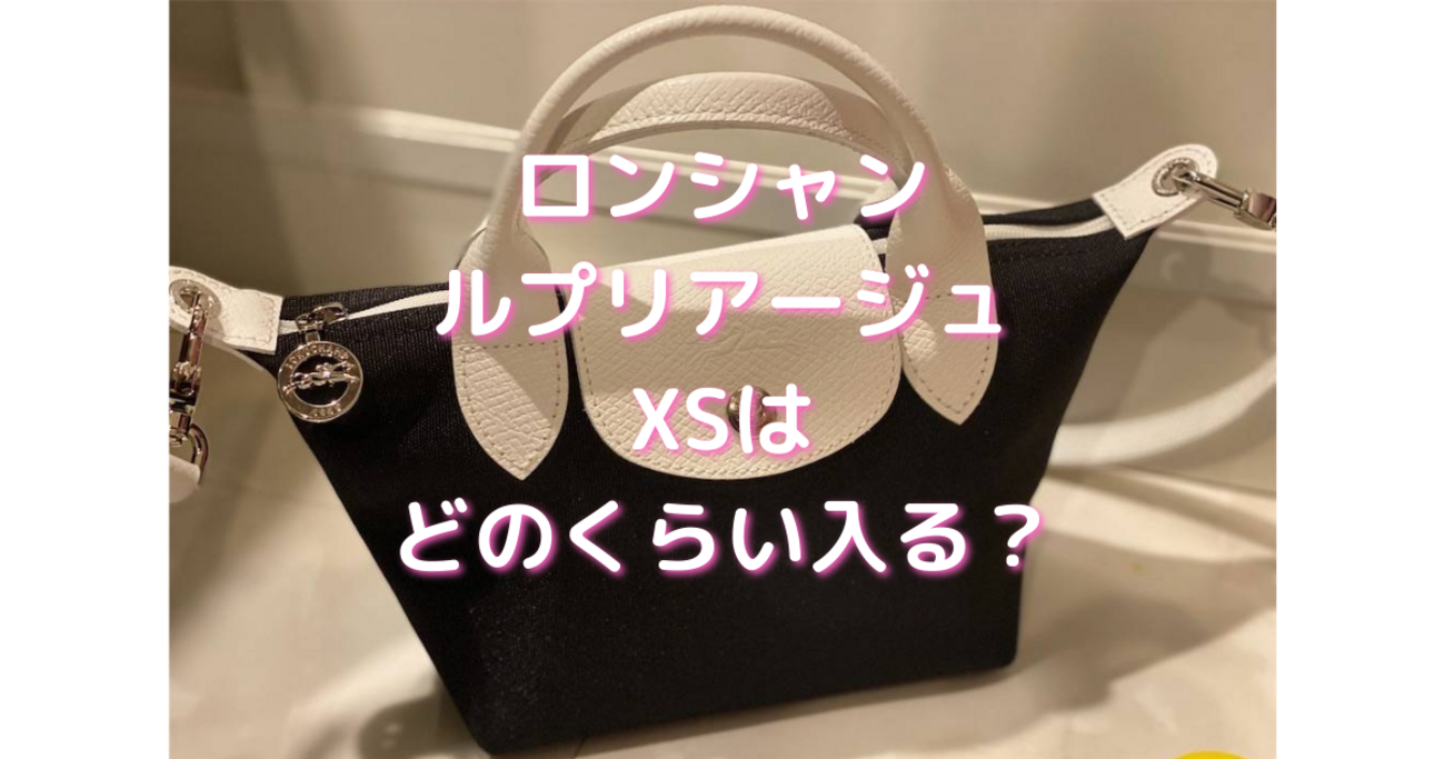 ロンシャンのXSサイズはどのくらい入る？ - My TOUCHSTONE