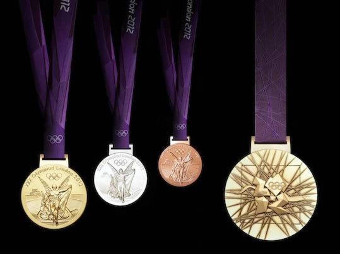 イギリス 2012ロンドンオリンピックメダル - 徽章はバッジにしてピン