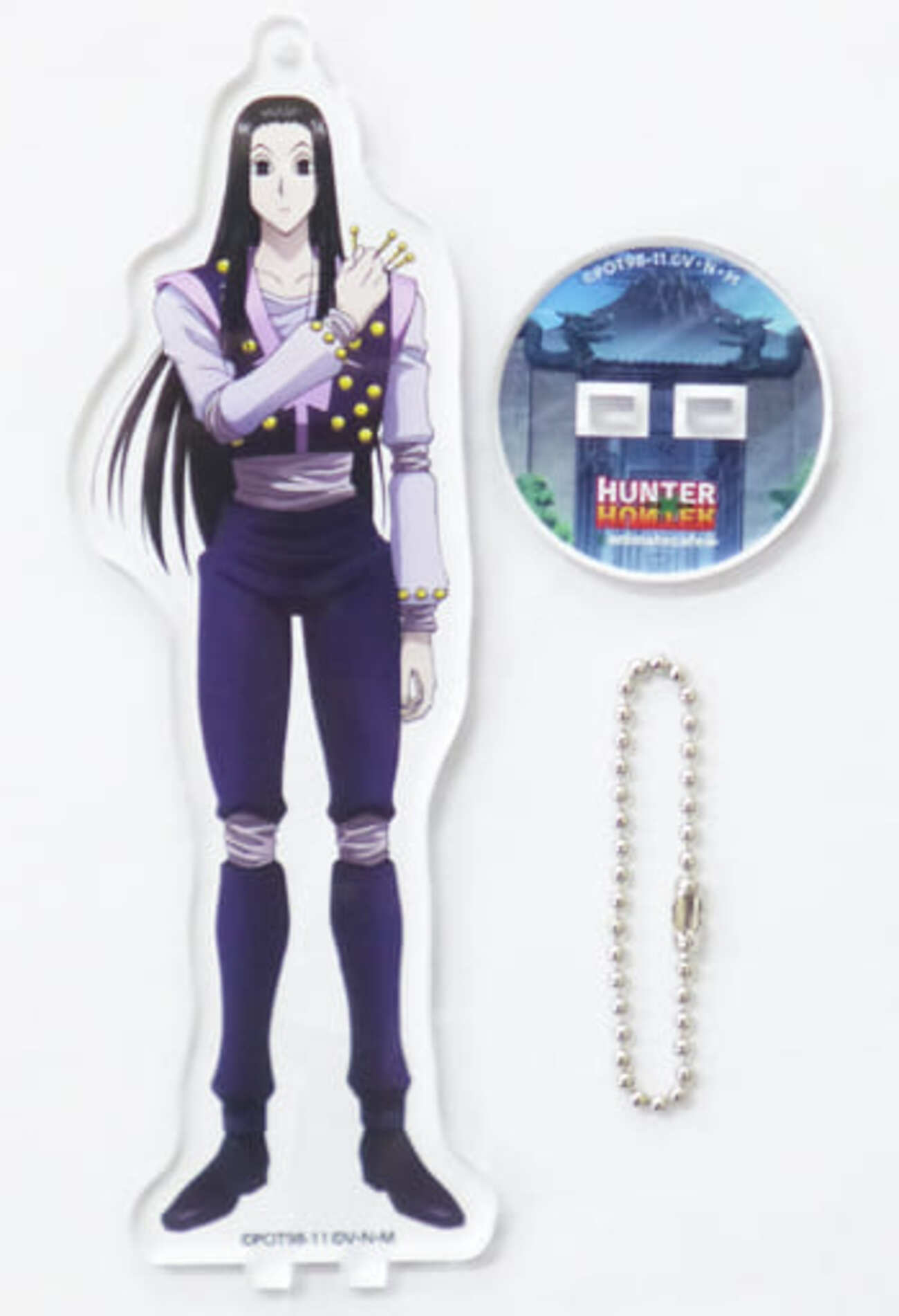 今イルミ=ゾルディック BIGアクリルスタンドキーホルダー 「HUNTER 