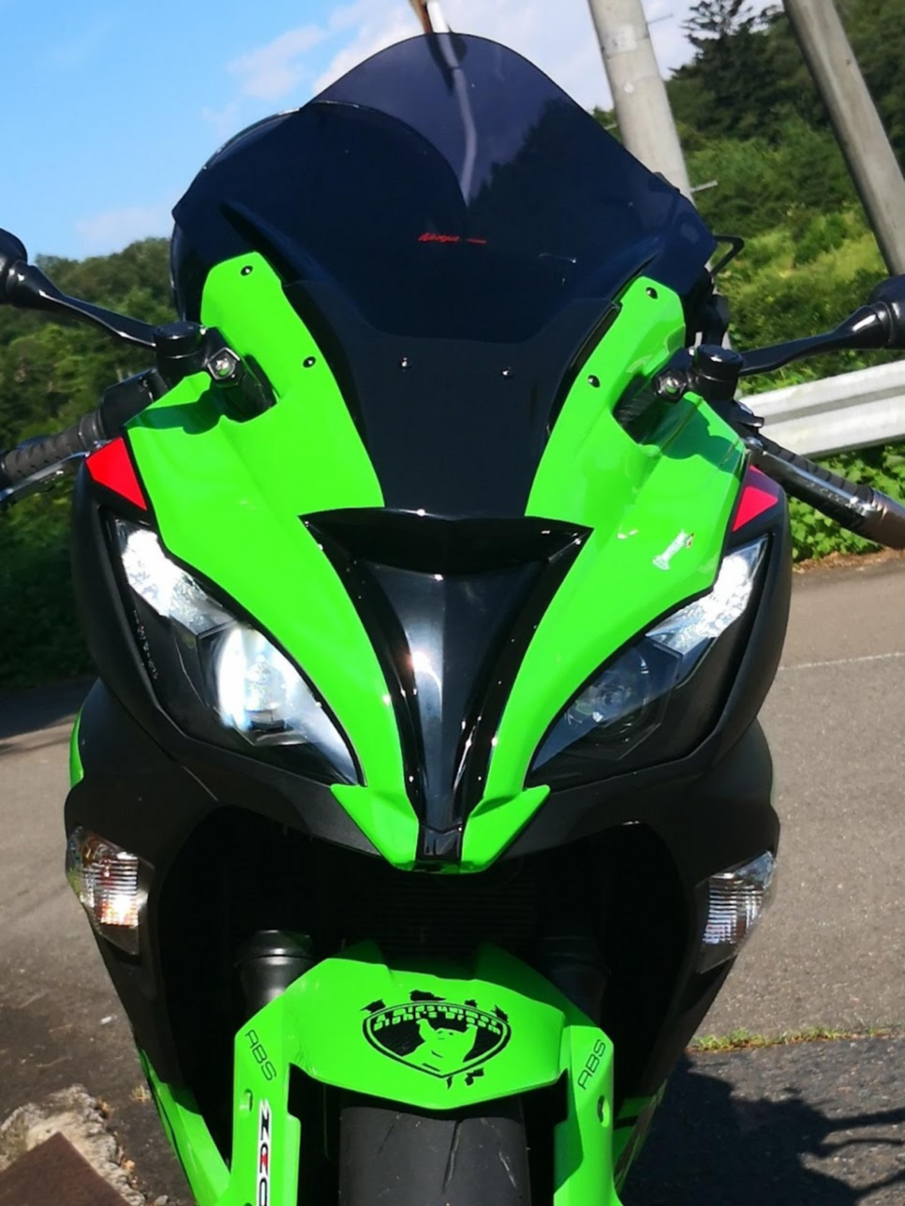 ninja250ヘッドライトフルLED化 - クッソ汚い絵描きのブログ