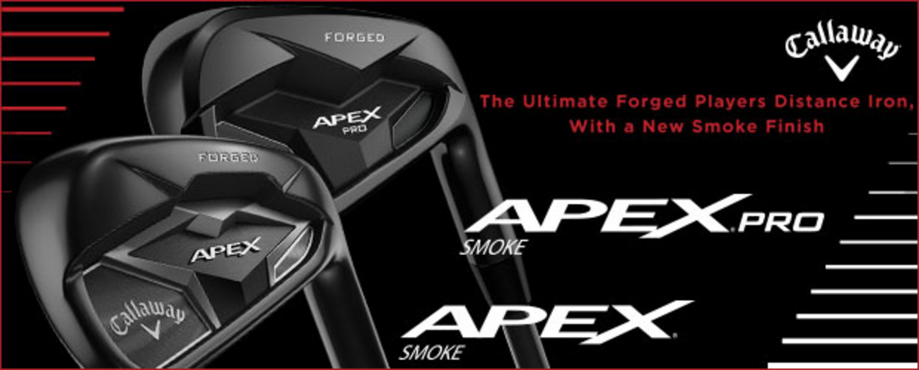 2019年 キャロウェイ ゴルフからAPEX アイアンブラックシリーズが販売 