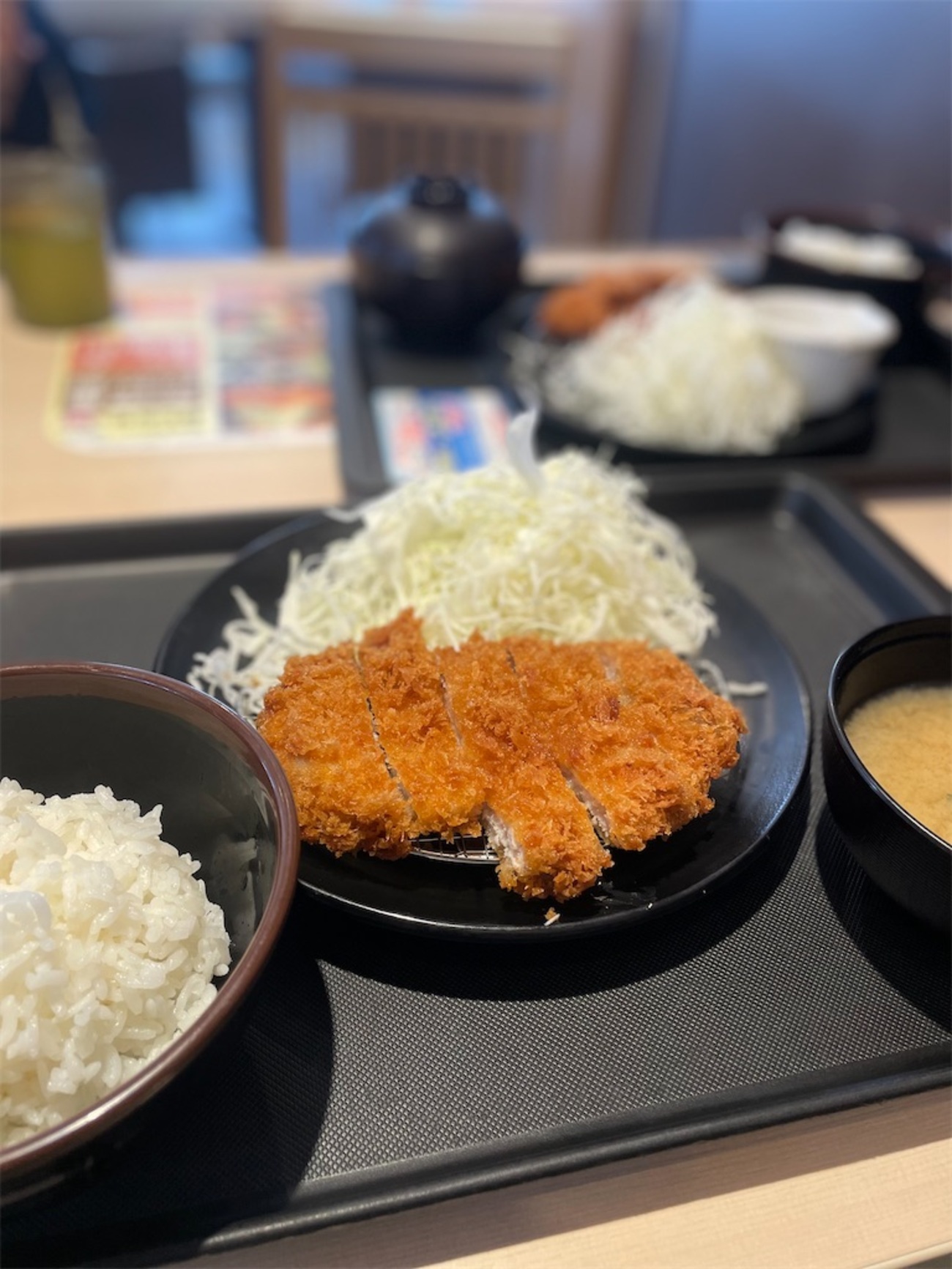 ロースかつ定食@松のや - めんのほそ道