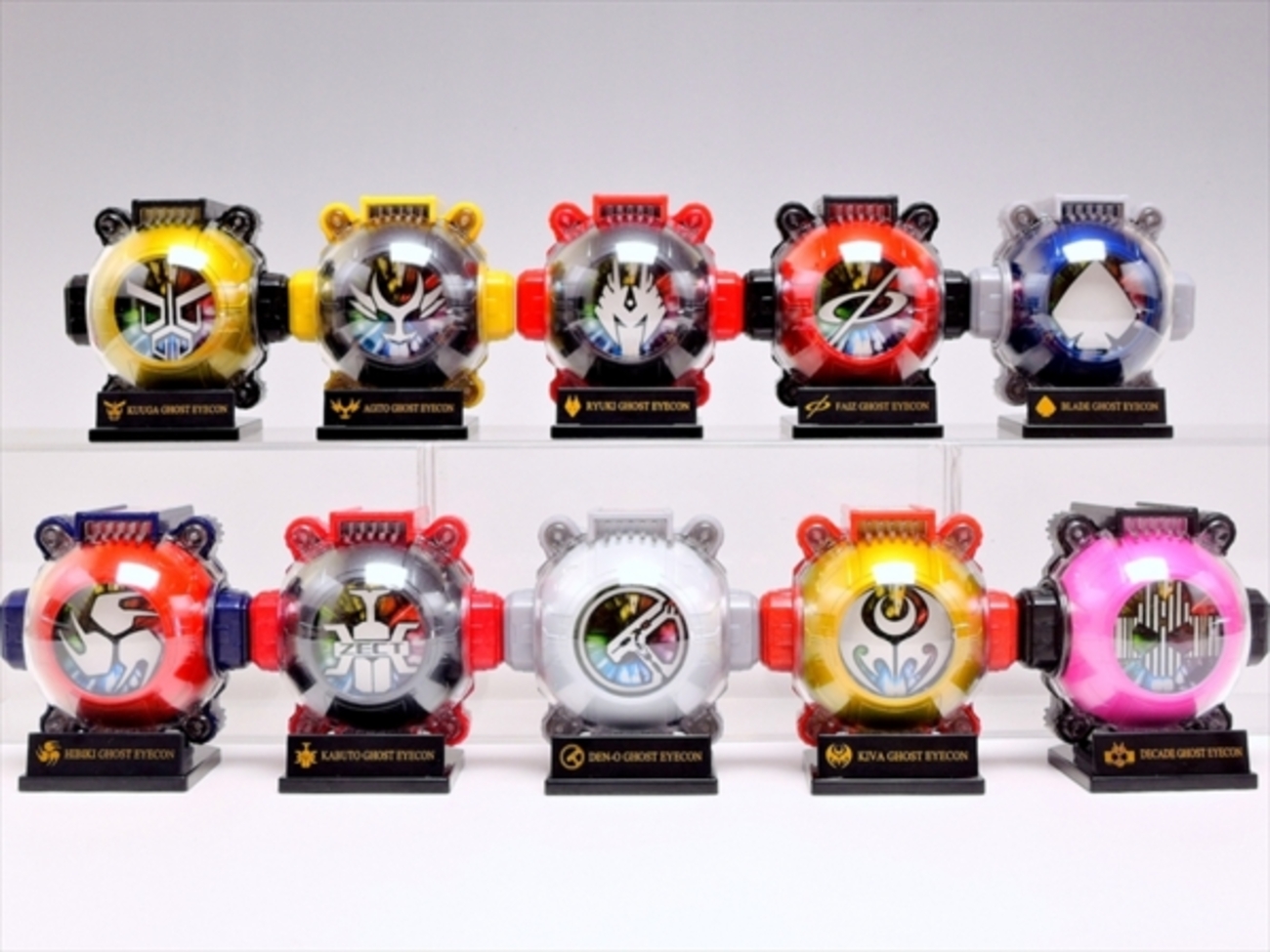 ゴーストアイコンセット レジェンドライダー 仮面ライダー ゴースト DX 