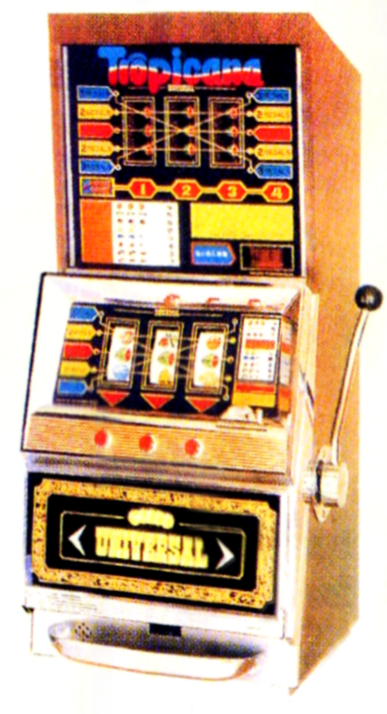 ユニバーサル販売「トロピカーナ（0号機）」の筺体＆情報 - pachinko
