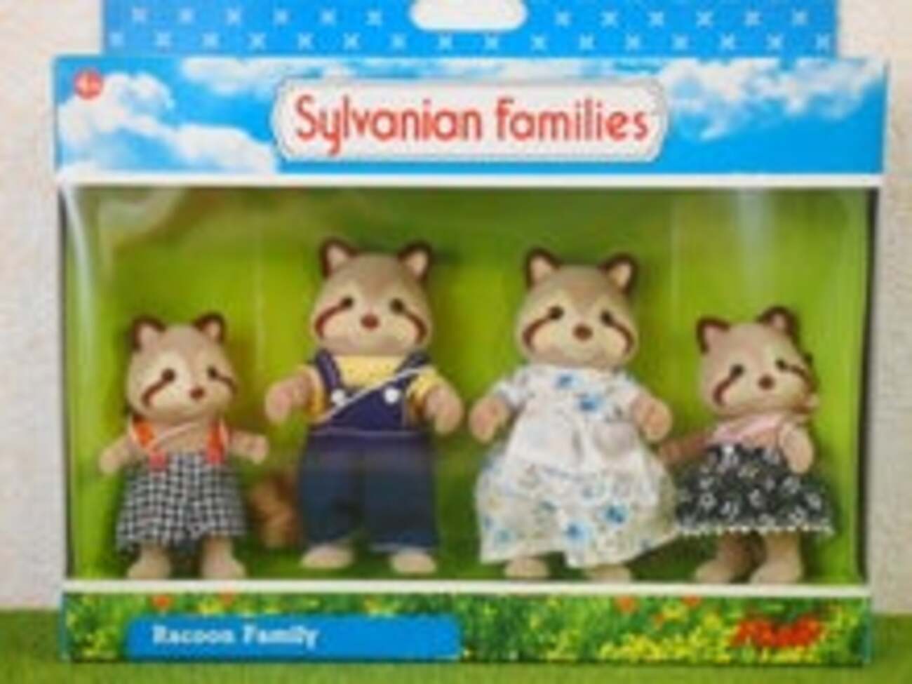 シルバニア UK アライグマファミリー - 小さな世界