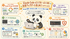 Claude Code更新 Design連携・Artifacts公開【6/15〜21】