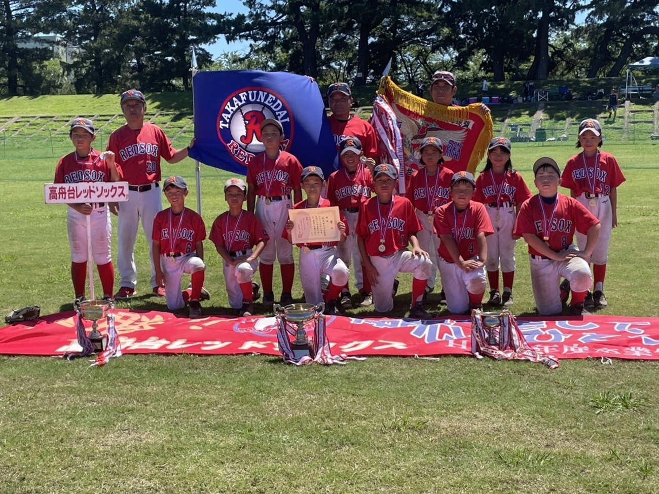 2025-07-21 第46回夏季県大会（最終結果）レッドソックス優勝 - 金沢区