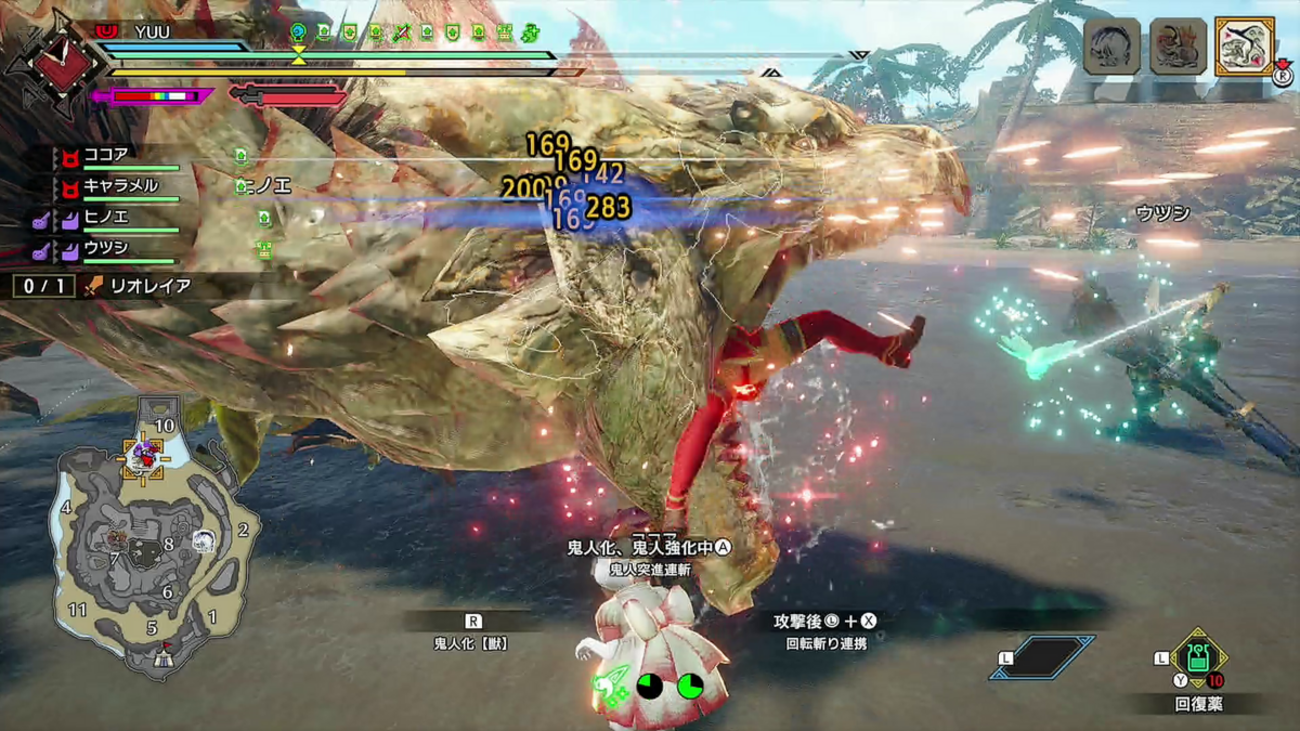 【MHRiSB】リオレイアを討伐しよう その３ - YUUのゲーム雑記