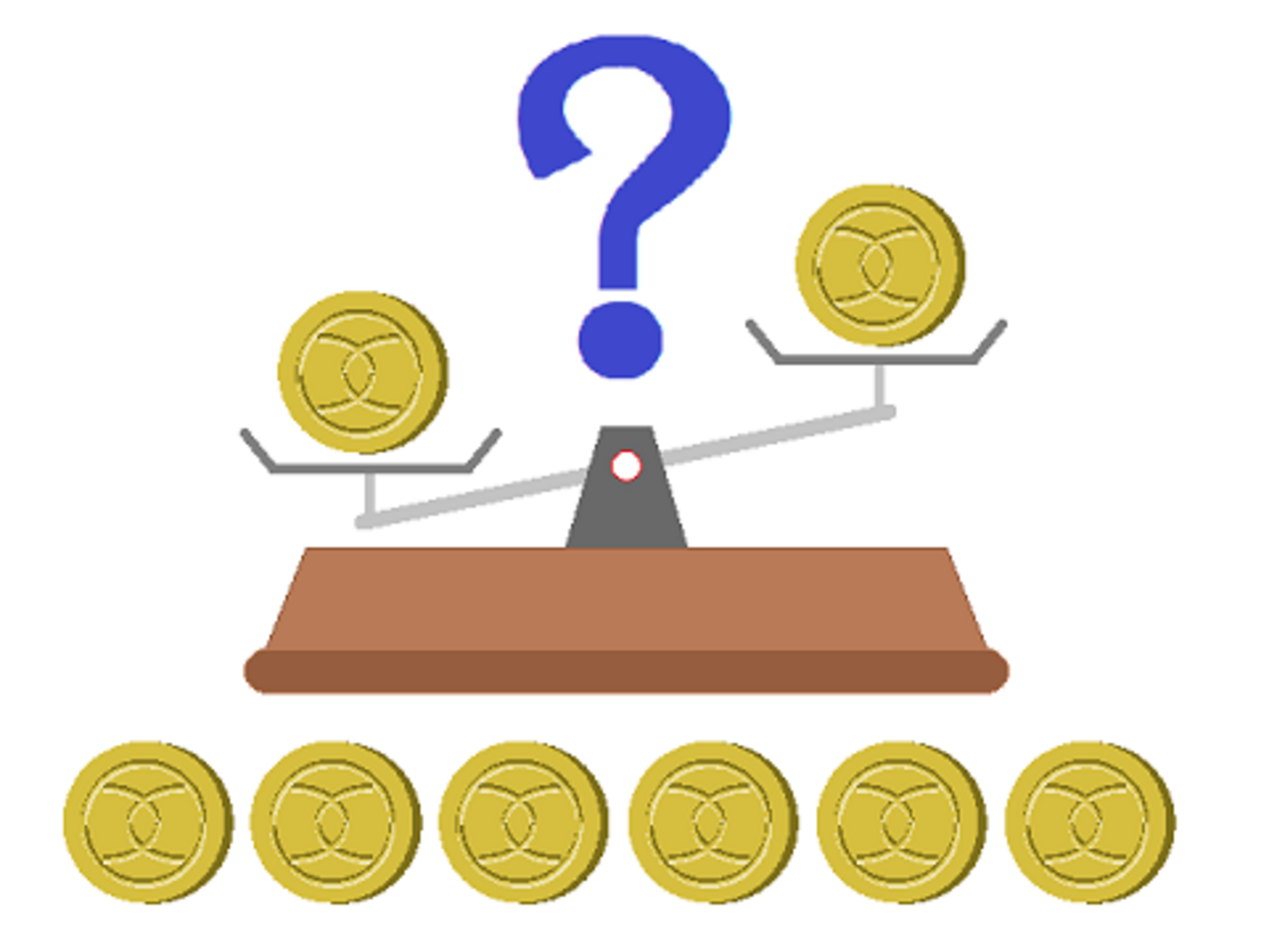 授業25．８枚の金貨と天秤ばかり（論理パズル） - tn198403s 高校時代blog