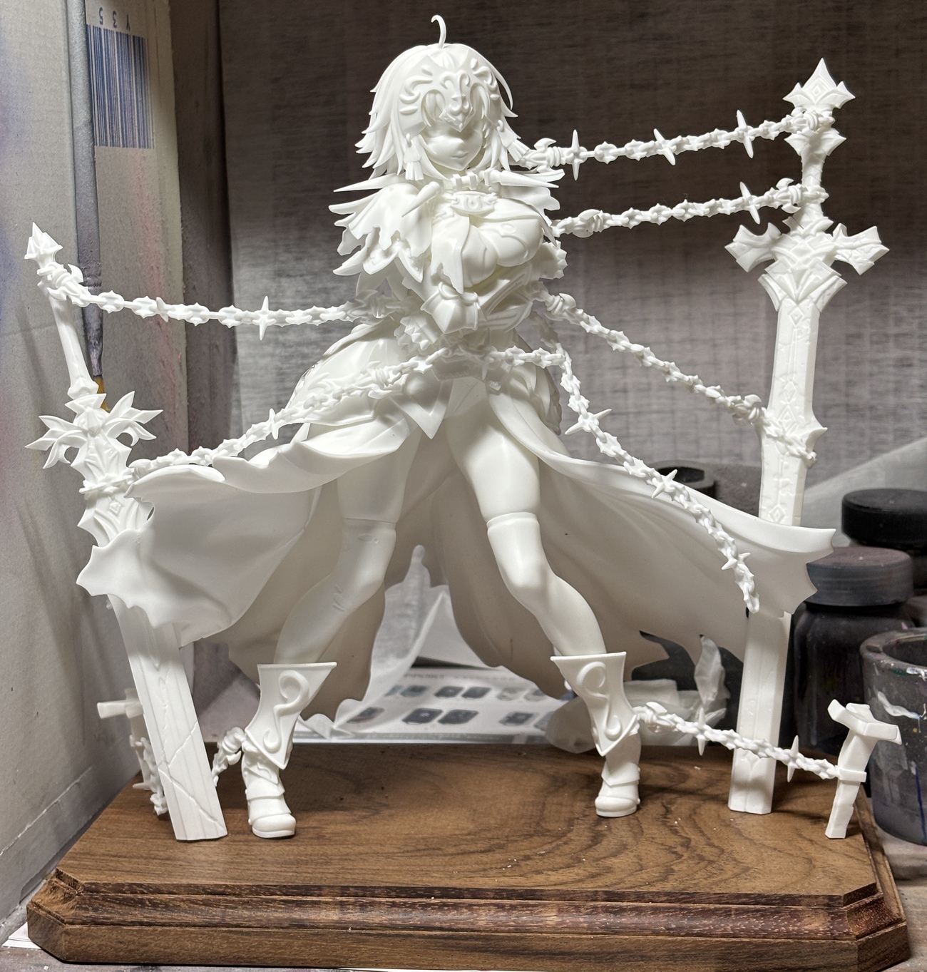 クラスカード ジャンヌ・ダルク(オルタ) ガレージキット製作(グリパン 