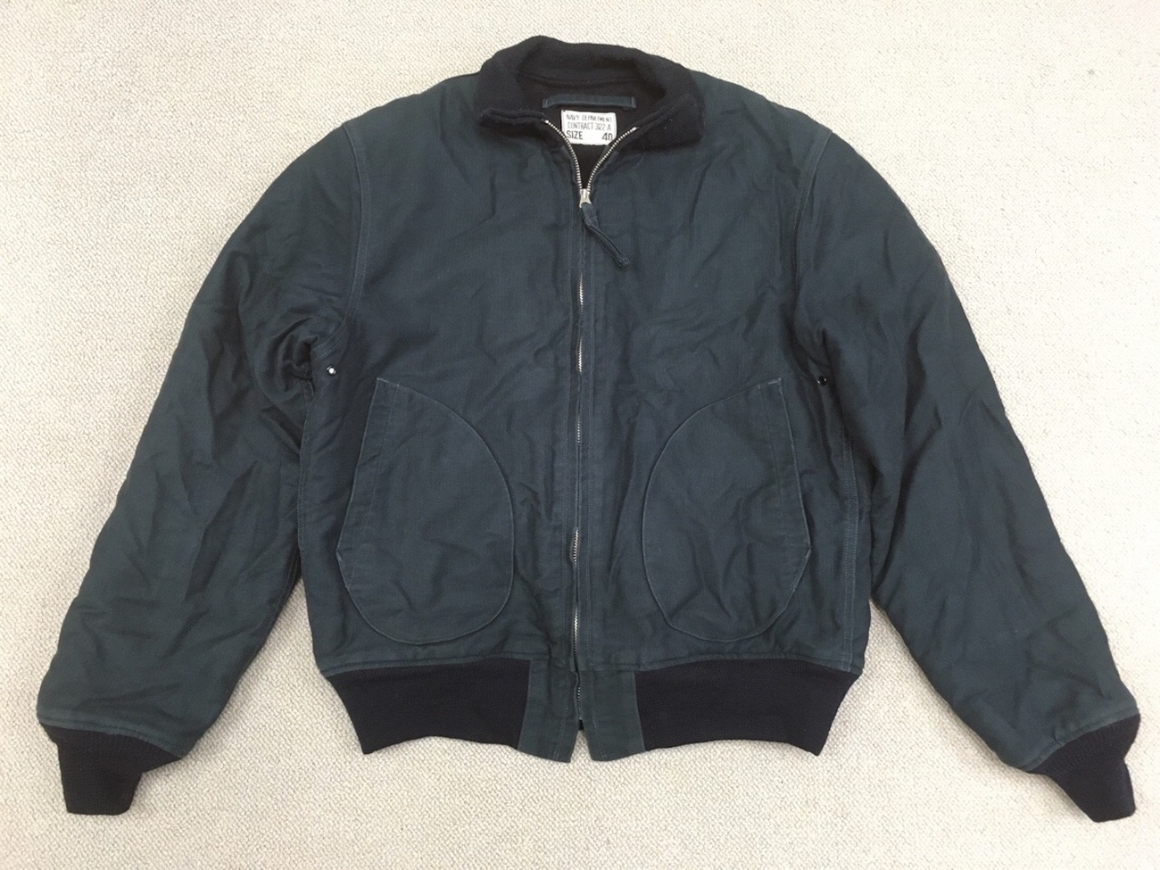 アル・パチーノも着用！【アメリカの軍服】海軍デッキジャケット 