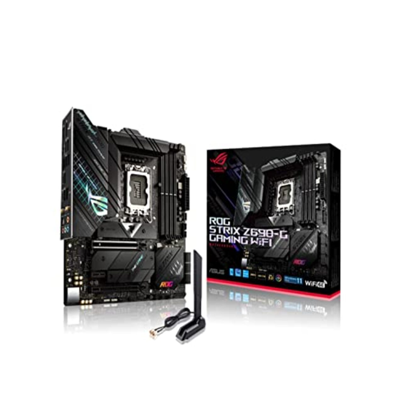 マザーボードは久々のASUS【ASUS ROG STRIX Z690-F GAMING WIFI 