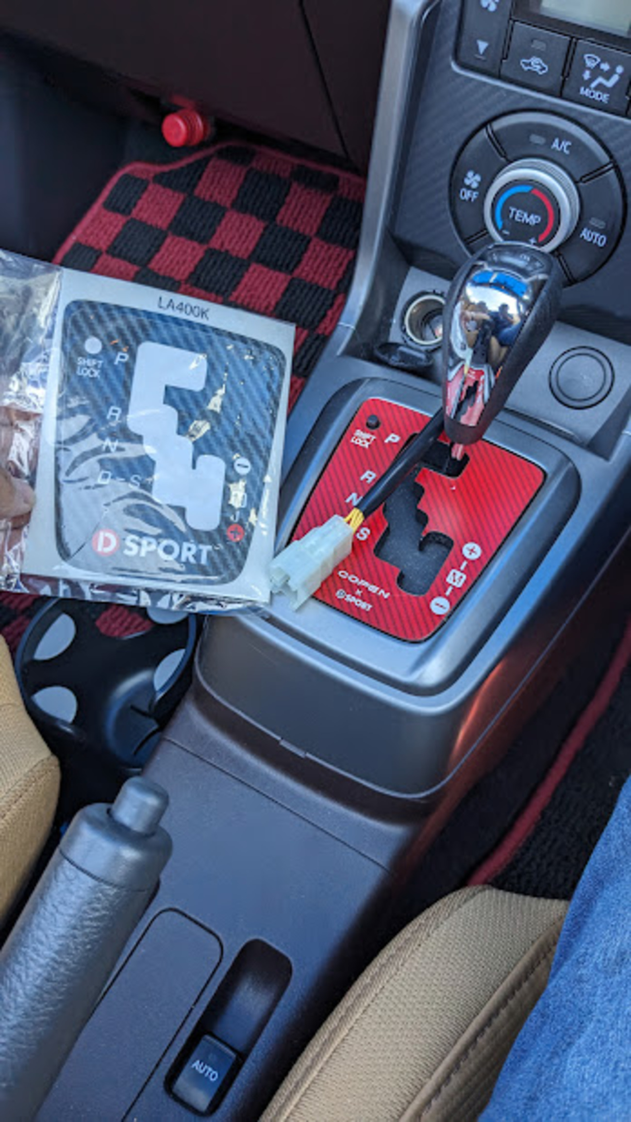 コペンLA400K DスポーツのGTシフター付けました - 気ままにツーリング 
