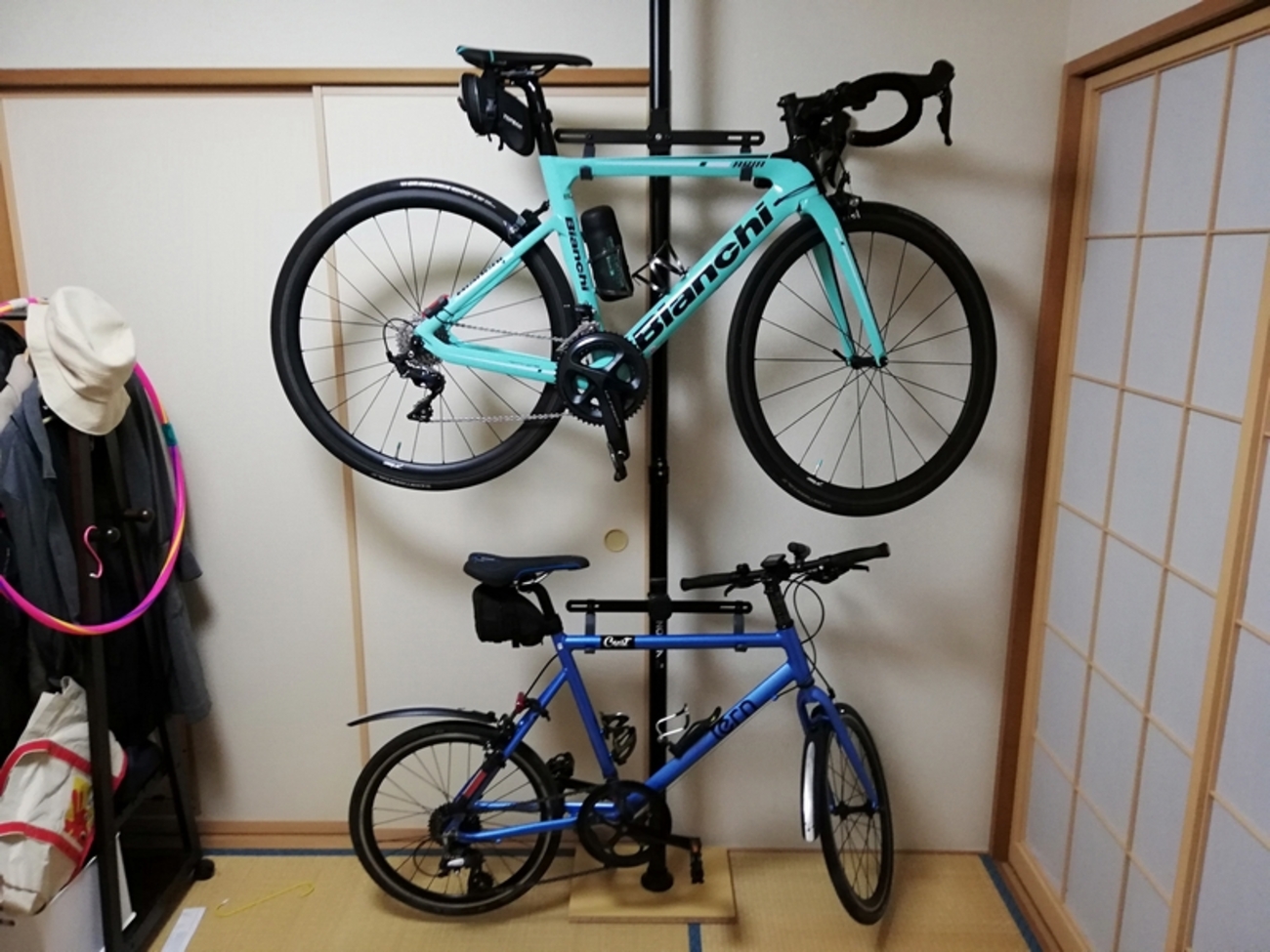 MINOURA(ミノウラ) バイクタワー 天井突っ張り式 優しかっ 25D