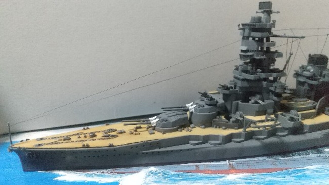 2025年制作物1航空戦艦日向⑥ 完成！！ - 晩酌モデラー日記