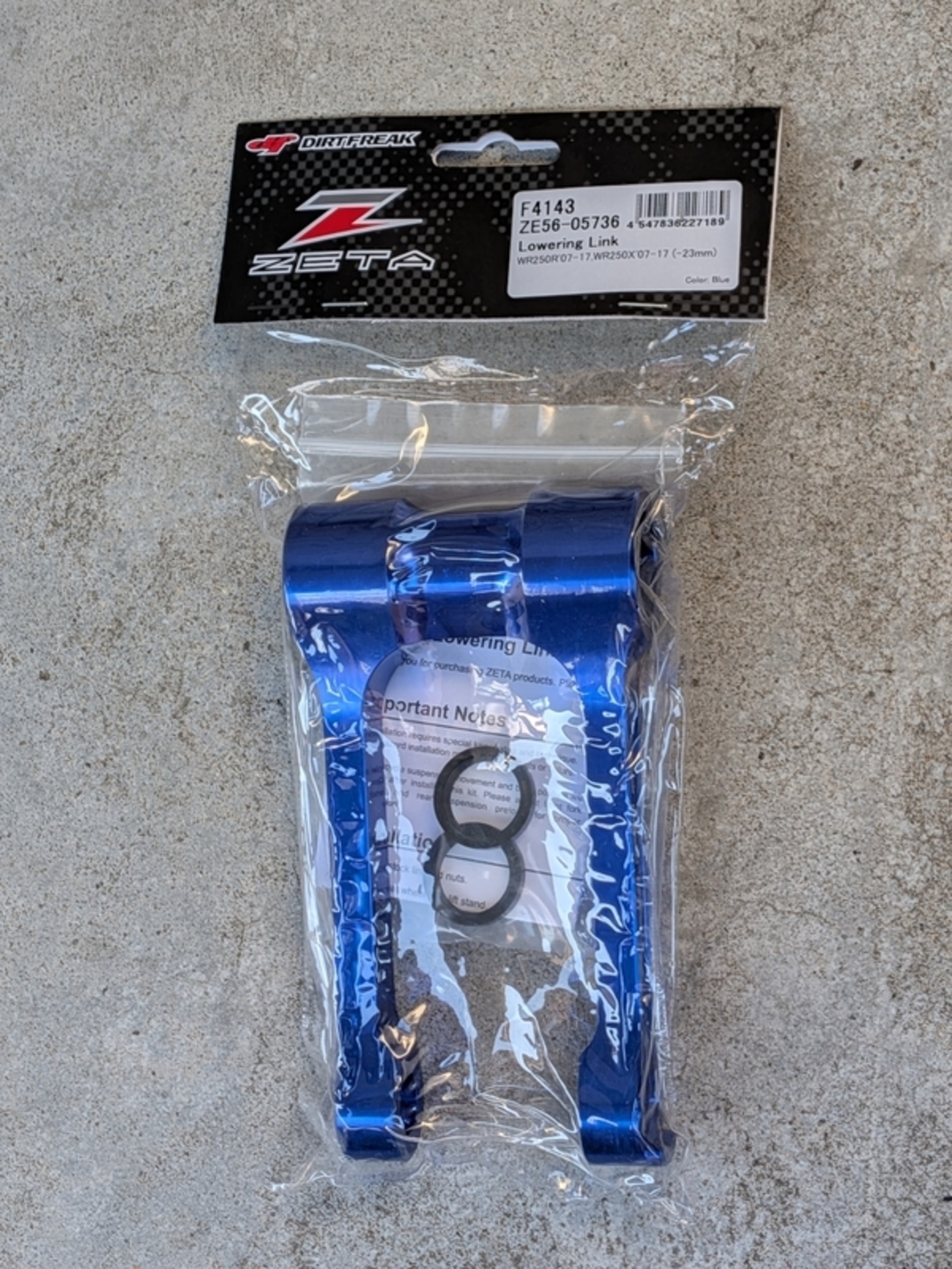 WR250XをZETAローリンクへ交換 - くうのバイクライフ
