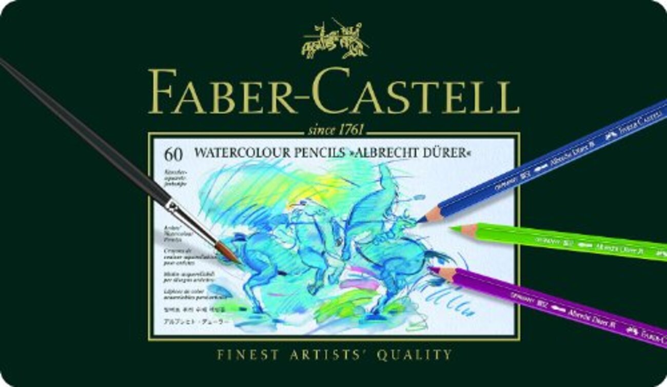 水彩色鉛筆 アルブレヒト デューラー 60色セット - 浜村拓夫