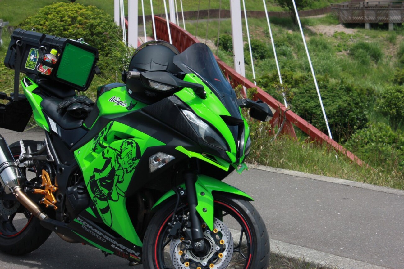 梅雨の盆栽～ninja250ウイングレット・ホムセン箱増築・細々したパーツ