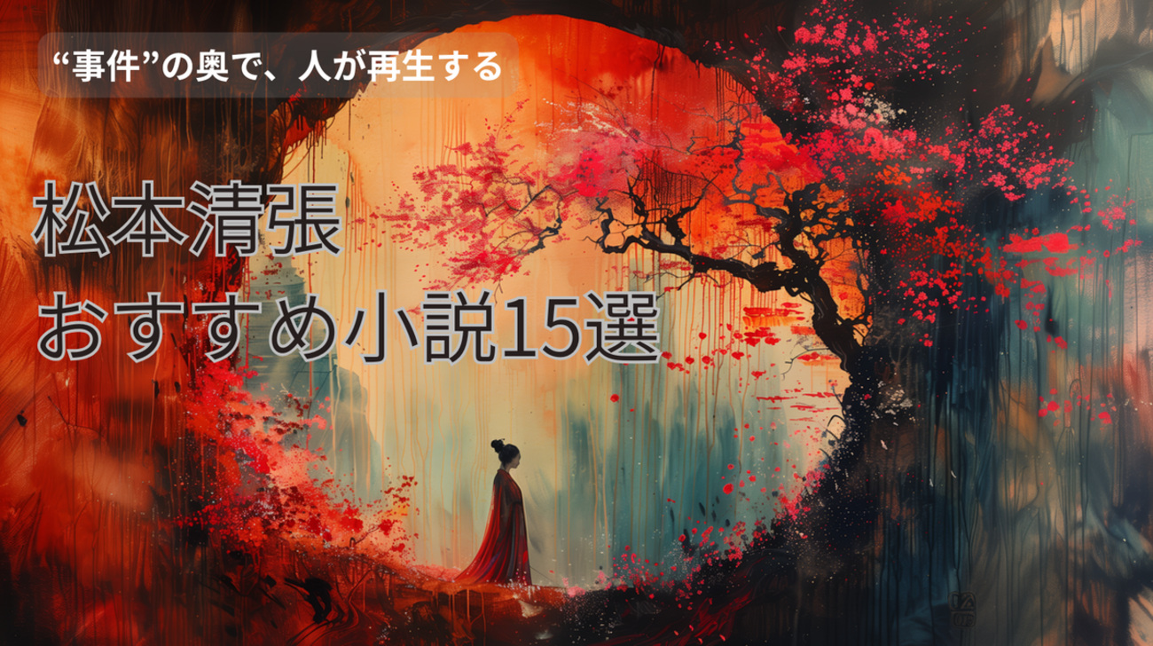 決定版】松本清張の本当に面白い小説おすすめ15選｜初心者でも読み 