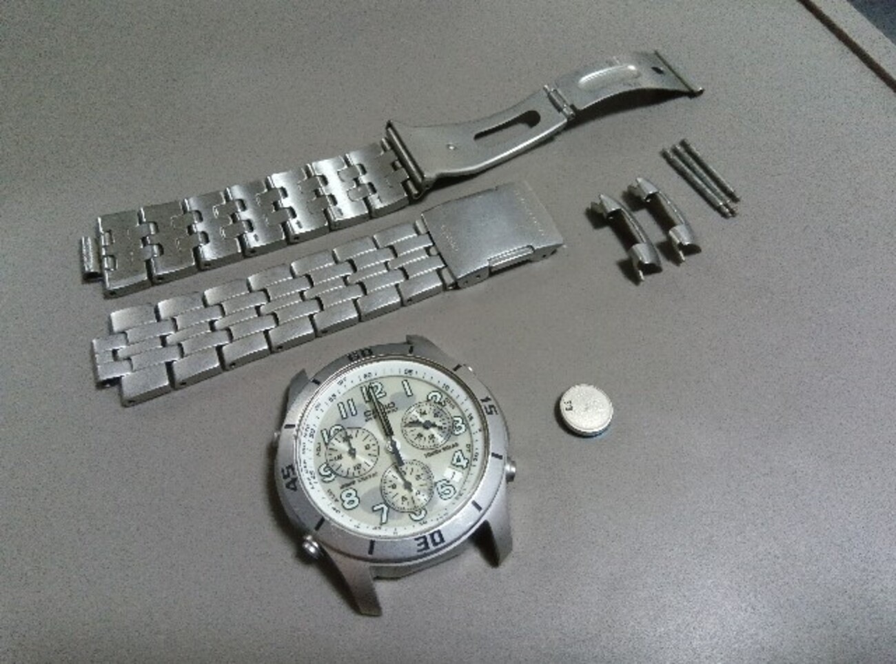 CASIO OVERLAND OVW-600 電波ソーラー 二次電池交換済 カシオOVW-600｜復帰