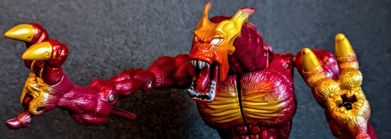 Transformers Animorphs Visser Three/Inferno Creature (1999) - 変圧 