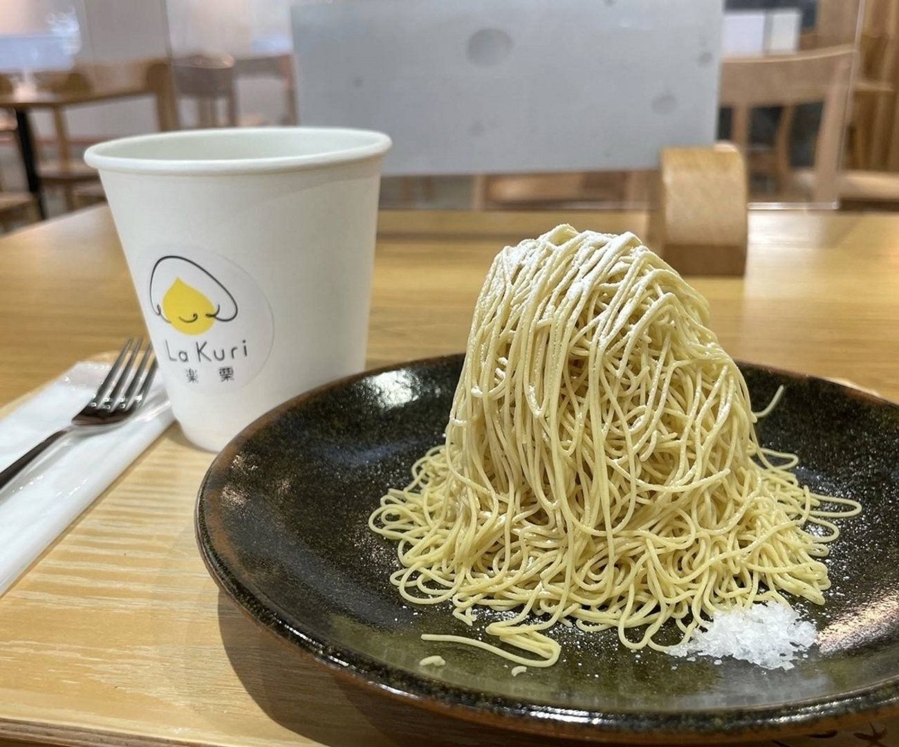 道の駅かさま【楽栗LaKuri 】で笠間の栗のモンブラン『楽栗filo