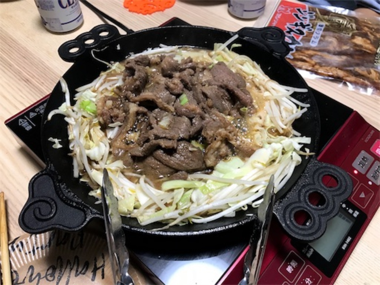 ガチのジンギスカン鍋でジンギスカンパーリーをキメていく - 松尾