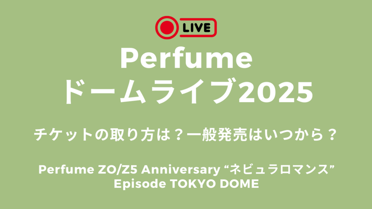 格安 2/16 パフューム 名古屋ドーム ライブチケット2枚 定価17600円