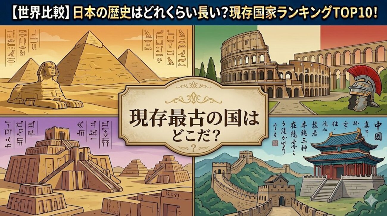 世界 古い 国 ランキング