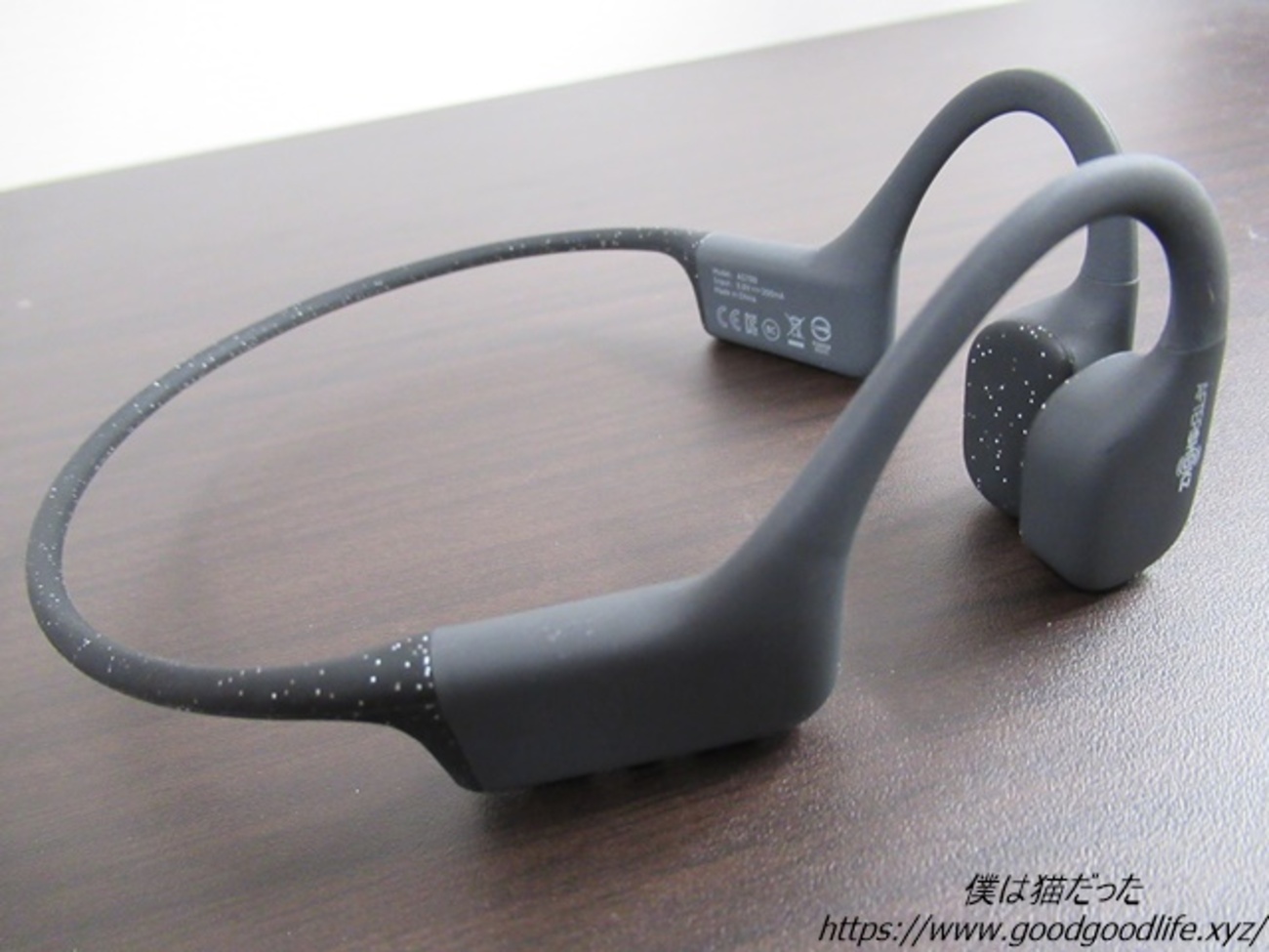 AfterShokz Xtrainerz レビュー】水中でも使える骨伝導MP3プレイヤー 