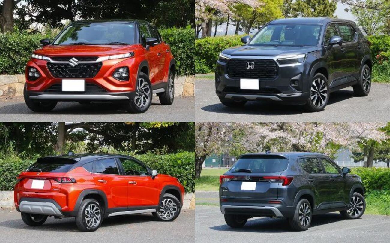 スズキ フロンクス VS ホンダWR-V徹底比較！200万円台のコンパクトSUV