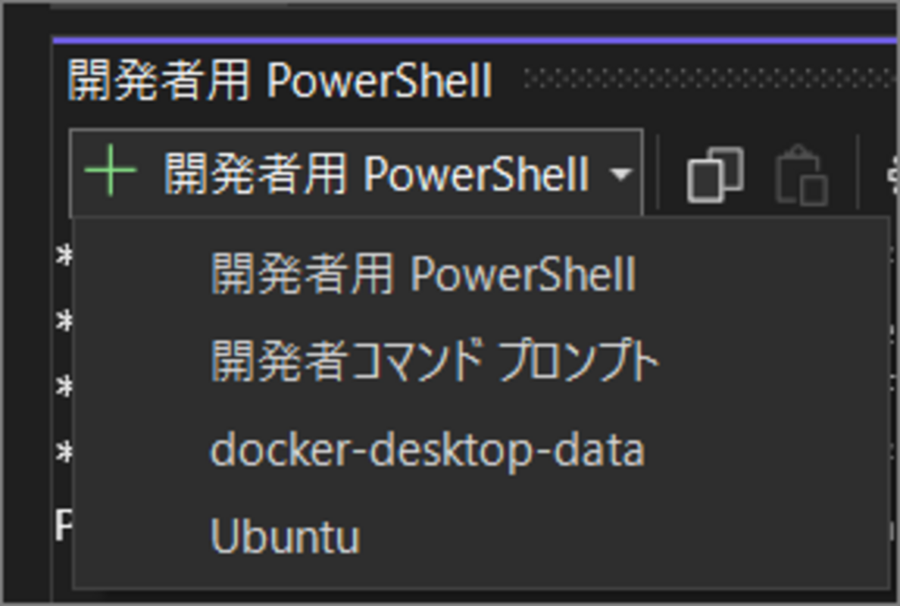 Visual Studio で開発者用 PowerShell を開く - rksoftware