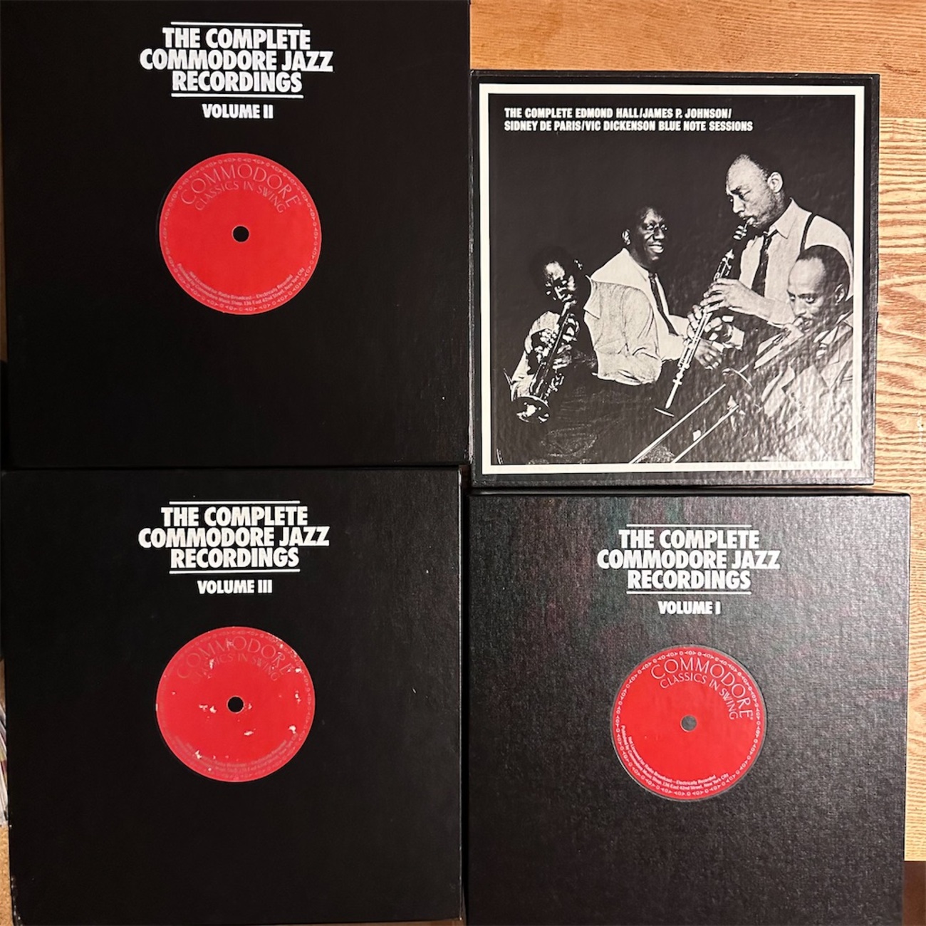 The Complete Commodore Jazz Recordings vol.I-vol.III (Mosaic 