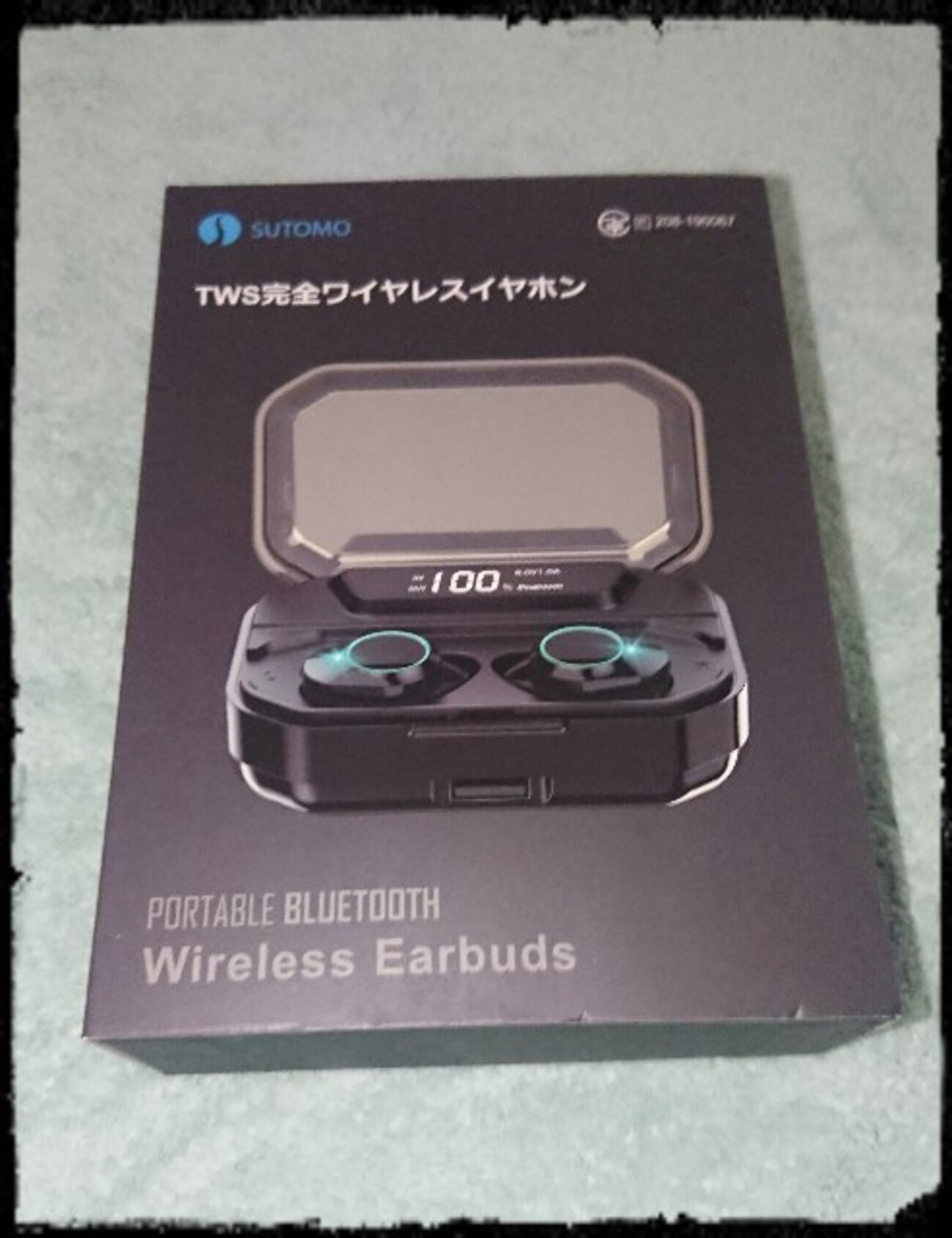 SUTOMO ワイヤレスイヤホン Bluetooth ブラック 楽天市場】SUTOMO ワイヤレスイヤホン 自動ペアリング タッチ式