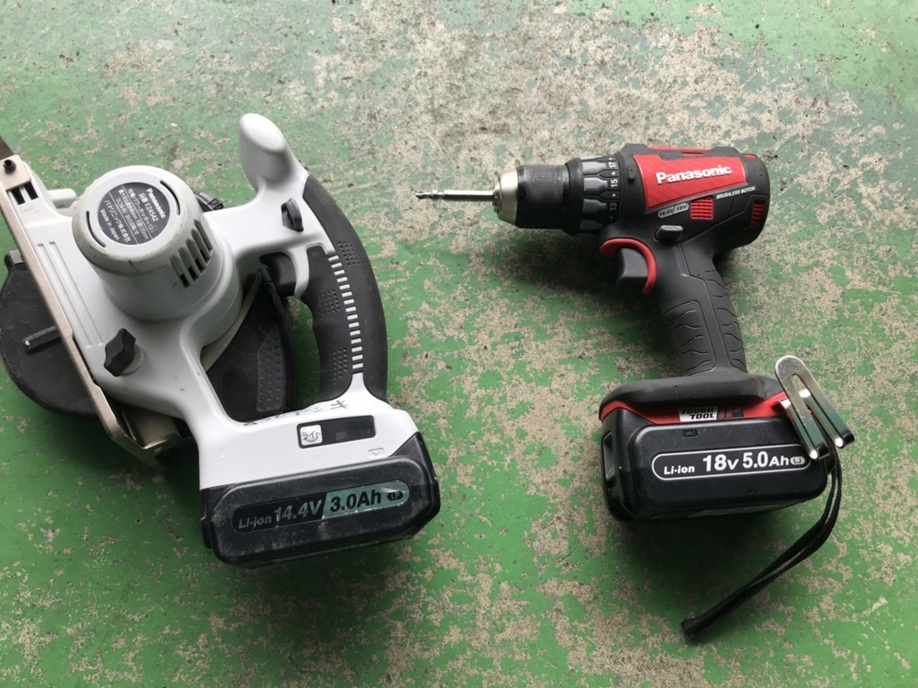 Pnasonic電動工具14.4vでも18vバッテリーを使いたいんです  
