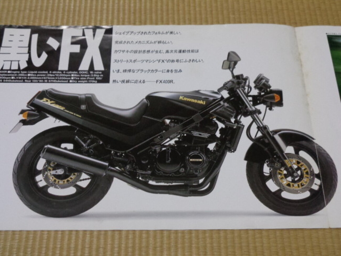 Kawasaki FX400R - うまげな話