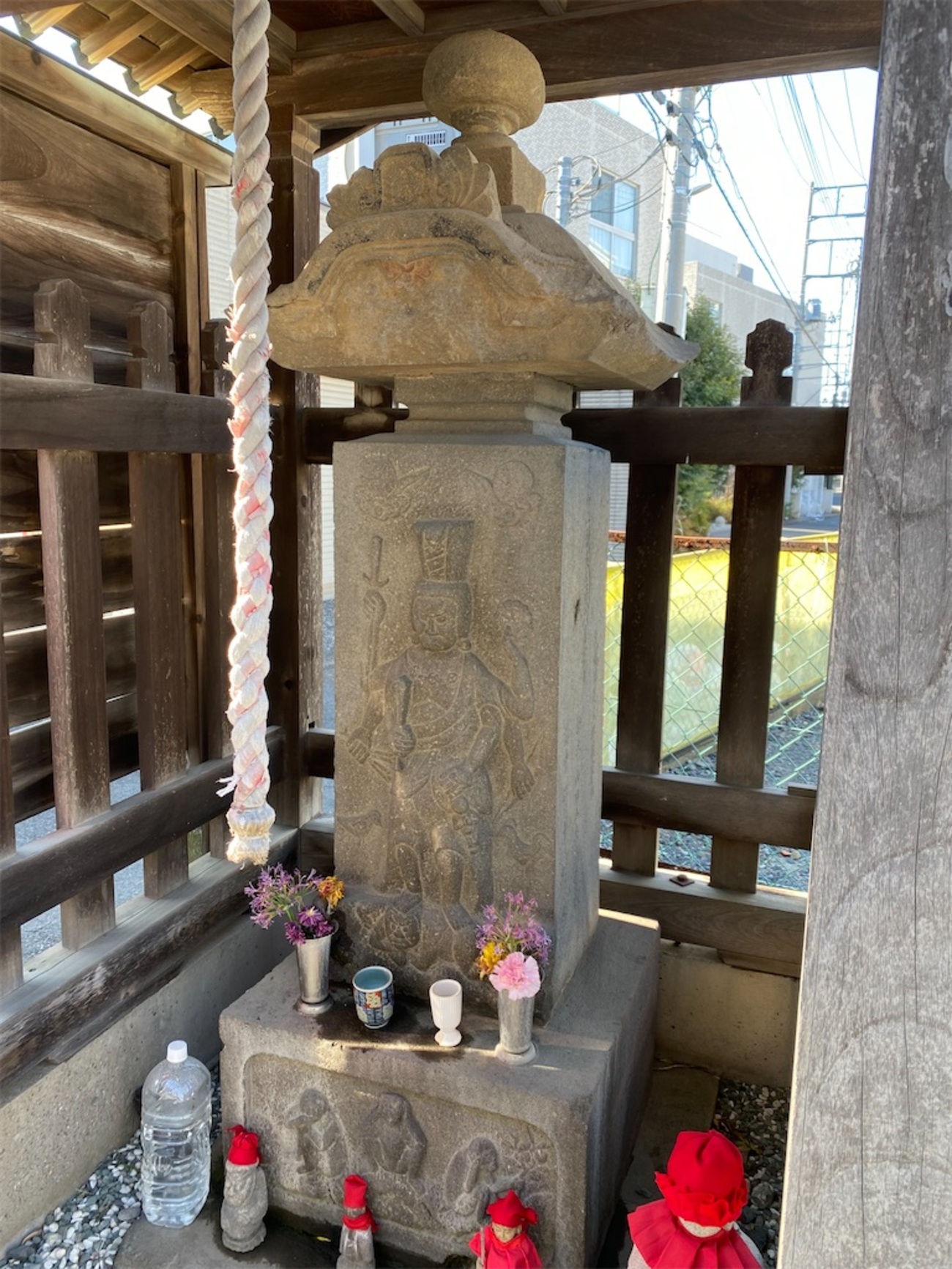 領家庚申堂の長大銘文庚申塔（さいたま市浦和区領家6丁目）埼玉県の