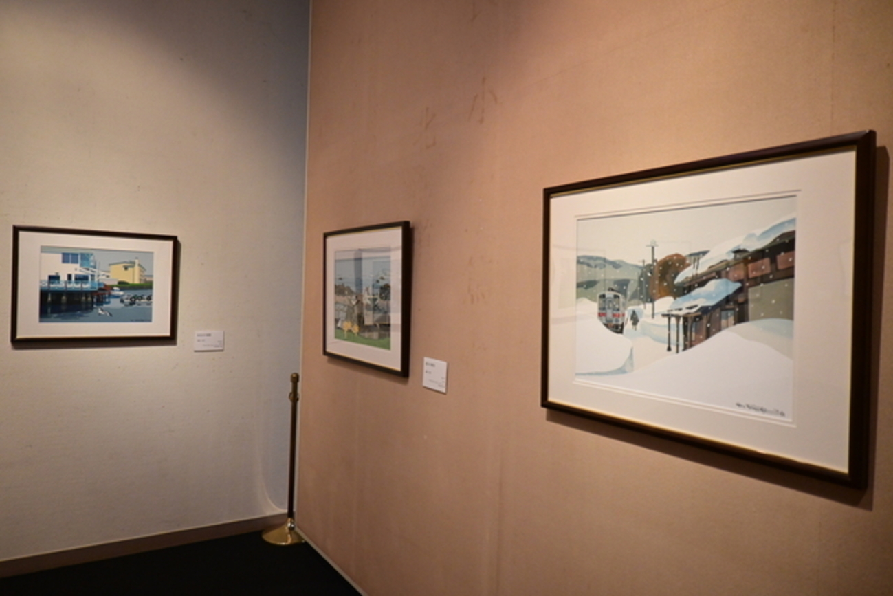 藤倉英幸　夏へ 版画ラベンダー140/150 限定版 アート作品 藤倉英幸 夏へ 版画ラベンダー140/150 限定版 アート作品 【公式通販】
