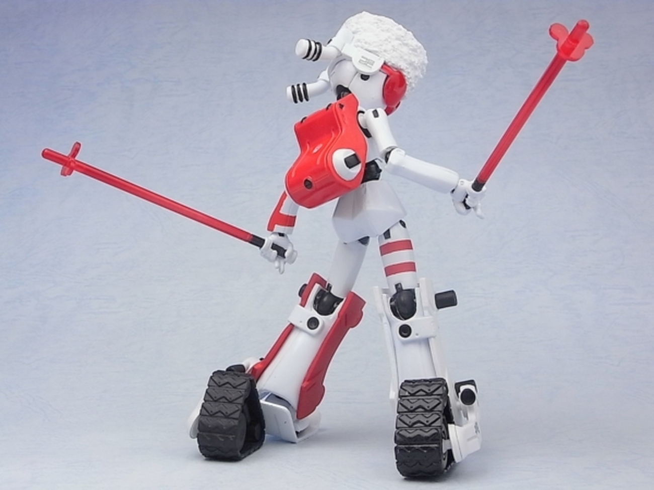 DVDファイアボール特典 figma ドロッセル 観光ユニット「ギズモ」装着 